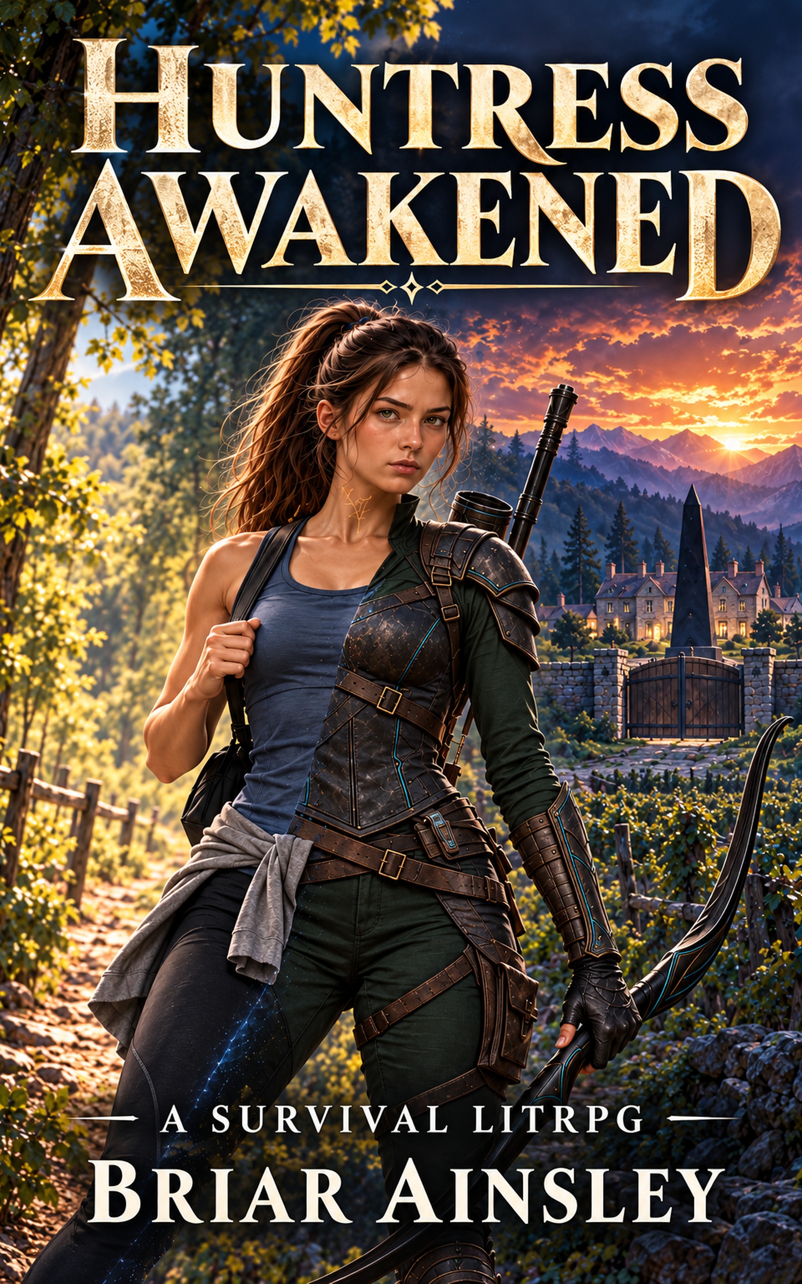 Huntress Awakened: A Survival LitRPG by Briar Ainsley